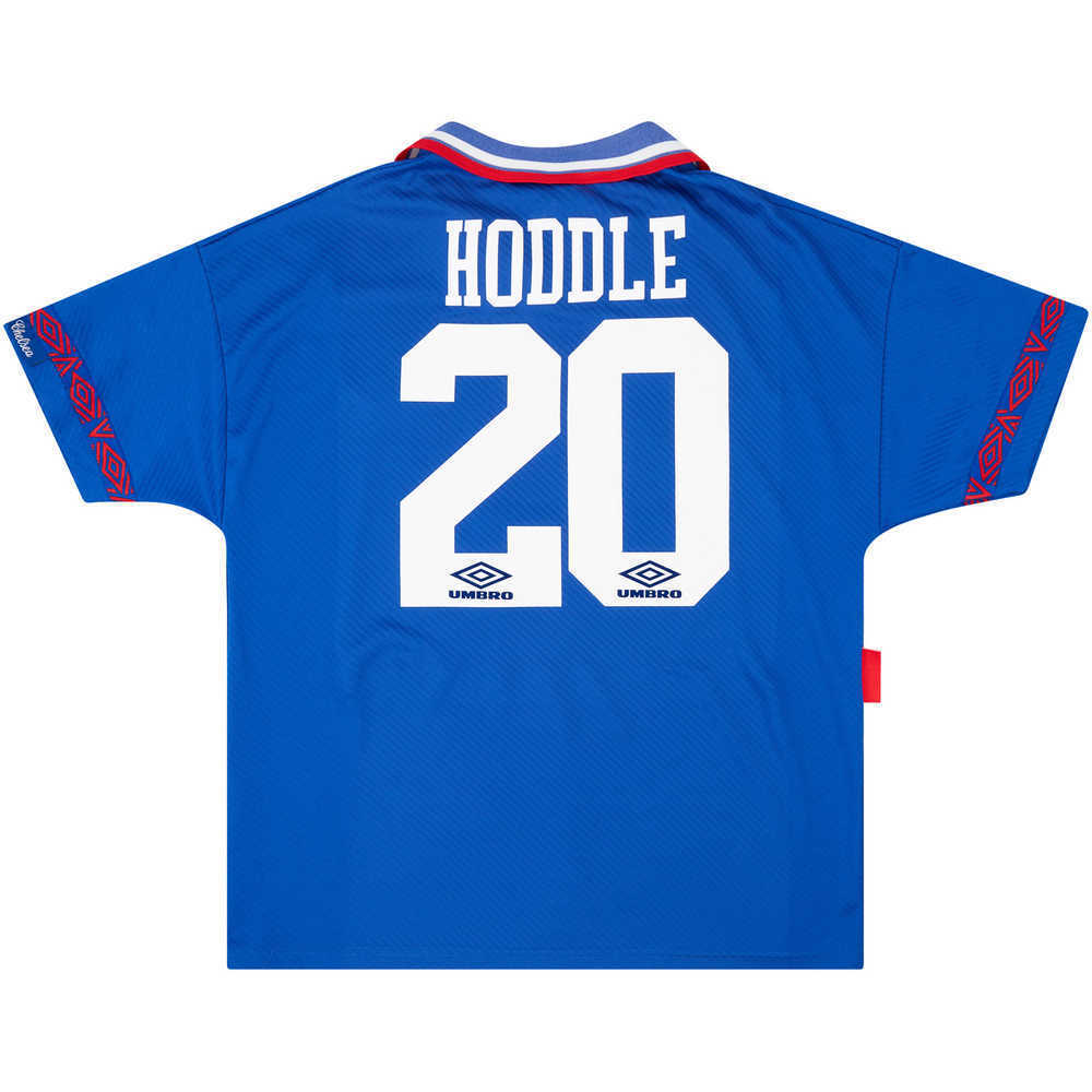 1993-94 Chelsea Home Shirt Hoddle #20 (Excellent) L