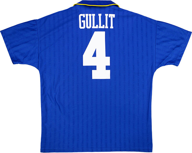 Gullit's Chelsea Match-Issued Shirt, 1996/97 - CharityStars