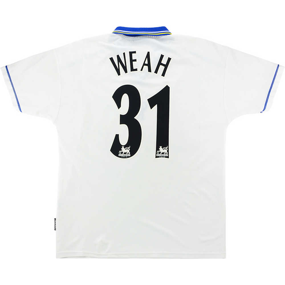 1998-00 Chelsea Away Shirt Weah #31 (Excellent) L