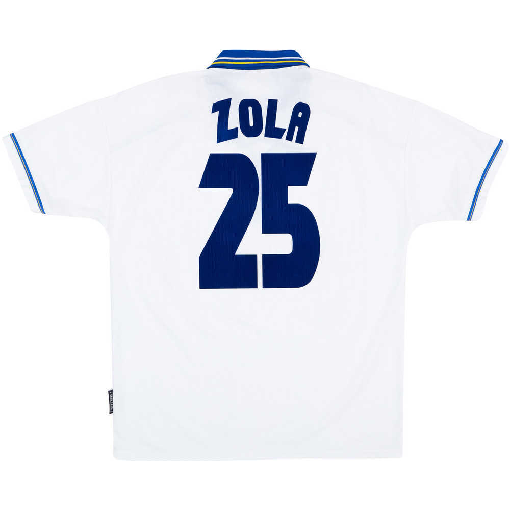 1998-00 Chelsea Away Shirt Zola #25 (Excellent) L
