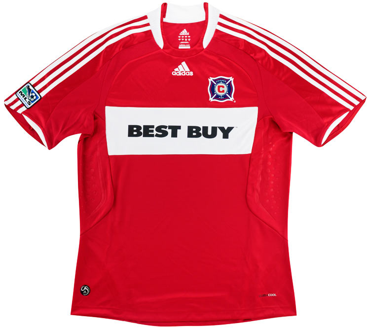 Chicago Fire Home football shirt 2008 - 2009.