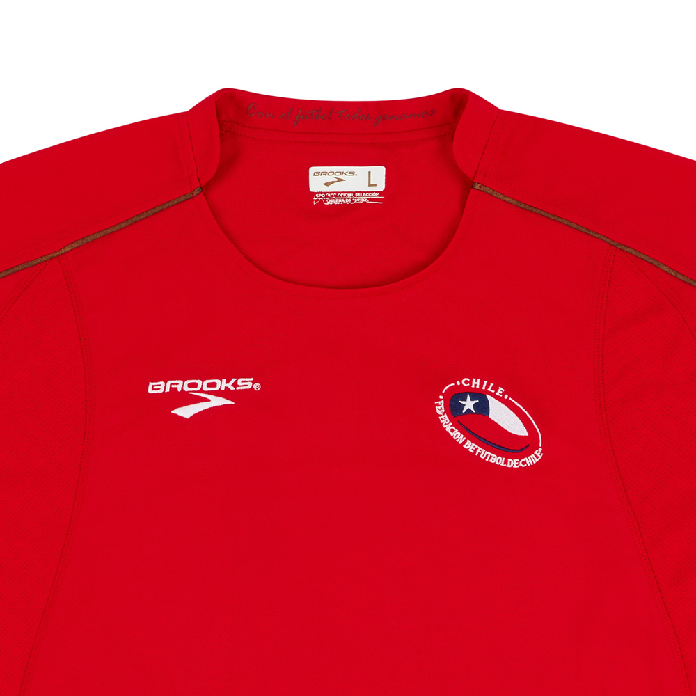 2009-10 Chile Home Shirt (Excellent) M-Chile