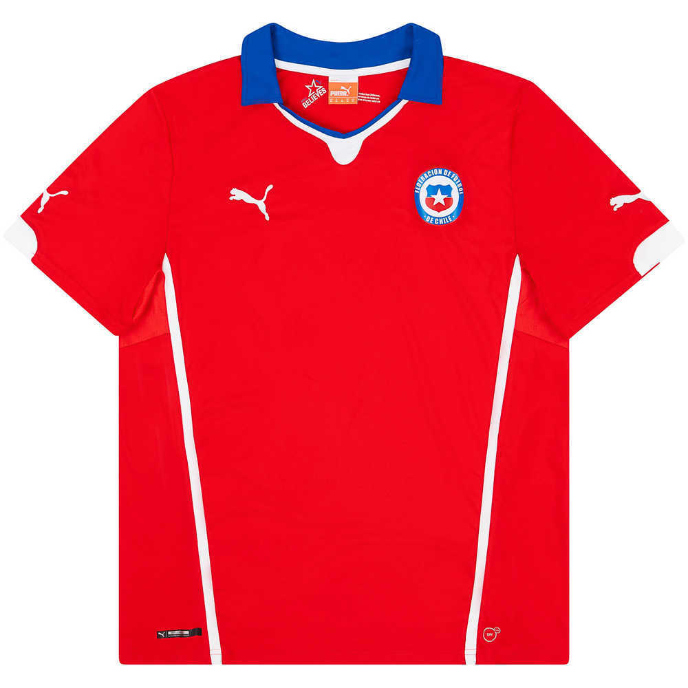 2014-15 Chile Home Shirt (Excellent) XL