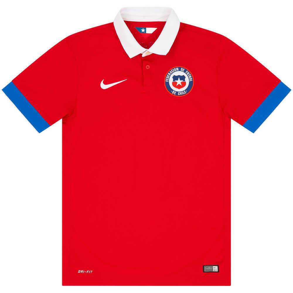 2015-16 Chile Home Shirt (Excellent) S
