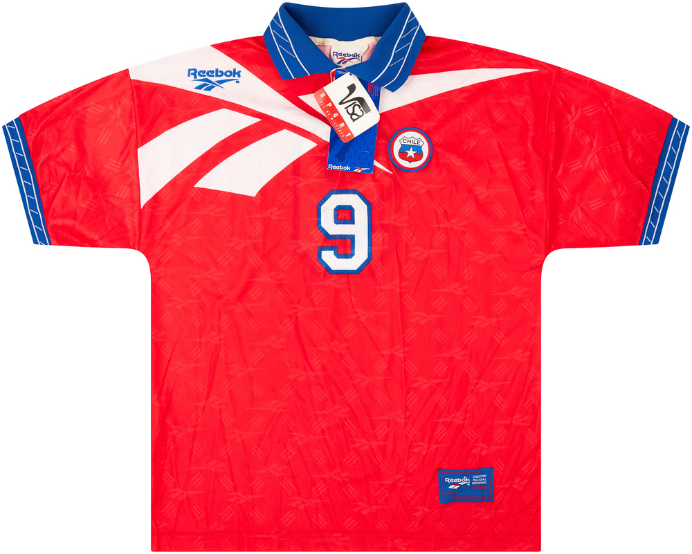 1997-99 Chile Home Shirt #9 (Zamorano) *w/Tags* L