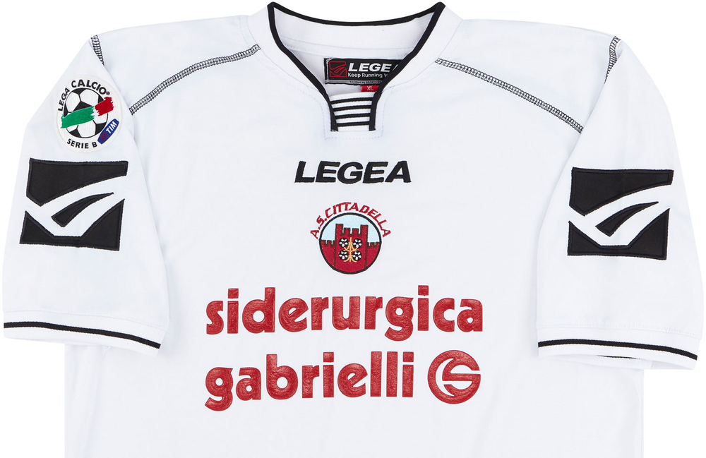2008-09 Cittadella Match Issue Away Shirt Musso #8-Match Worn Shirts European & Other World Clubs Other Serie B Clubs Match Issue