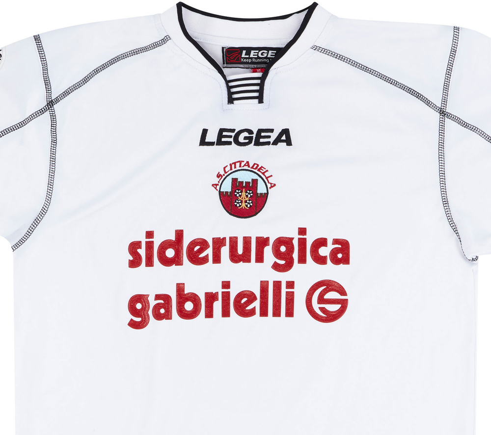 2008-09 Cittadella Match Issue Away Shirt Musso #8-Match Worn Shirts European & Other World Clubs Other Serie B Clubs Match Issue