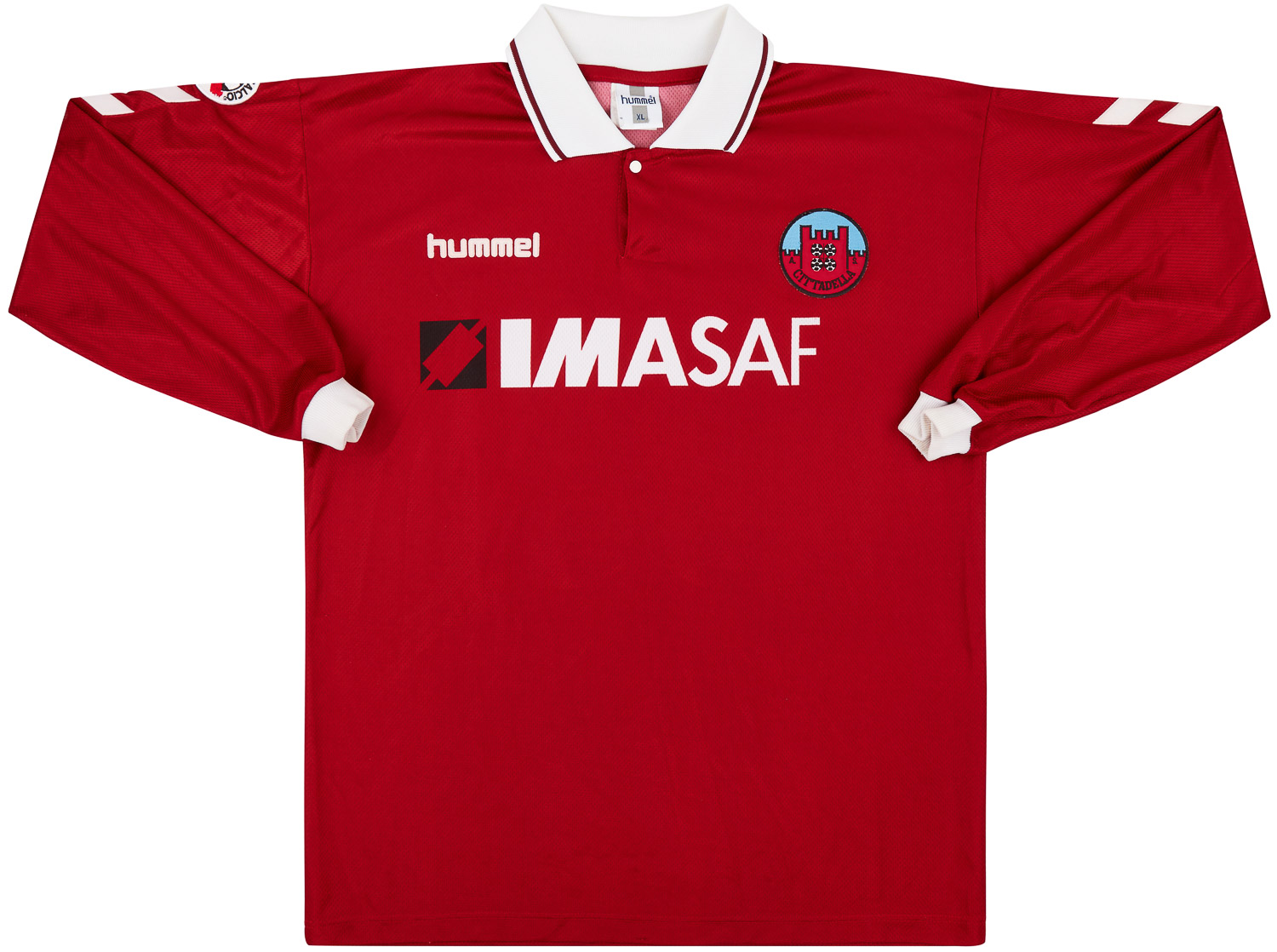 2000-01 Cittadella Match Issue Home Shirt Piovanelli #28