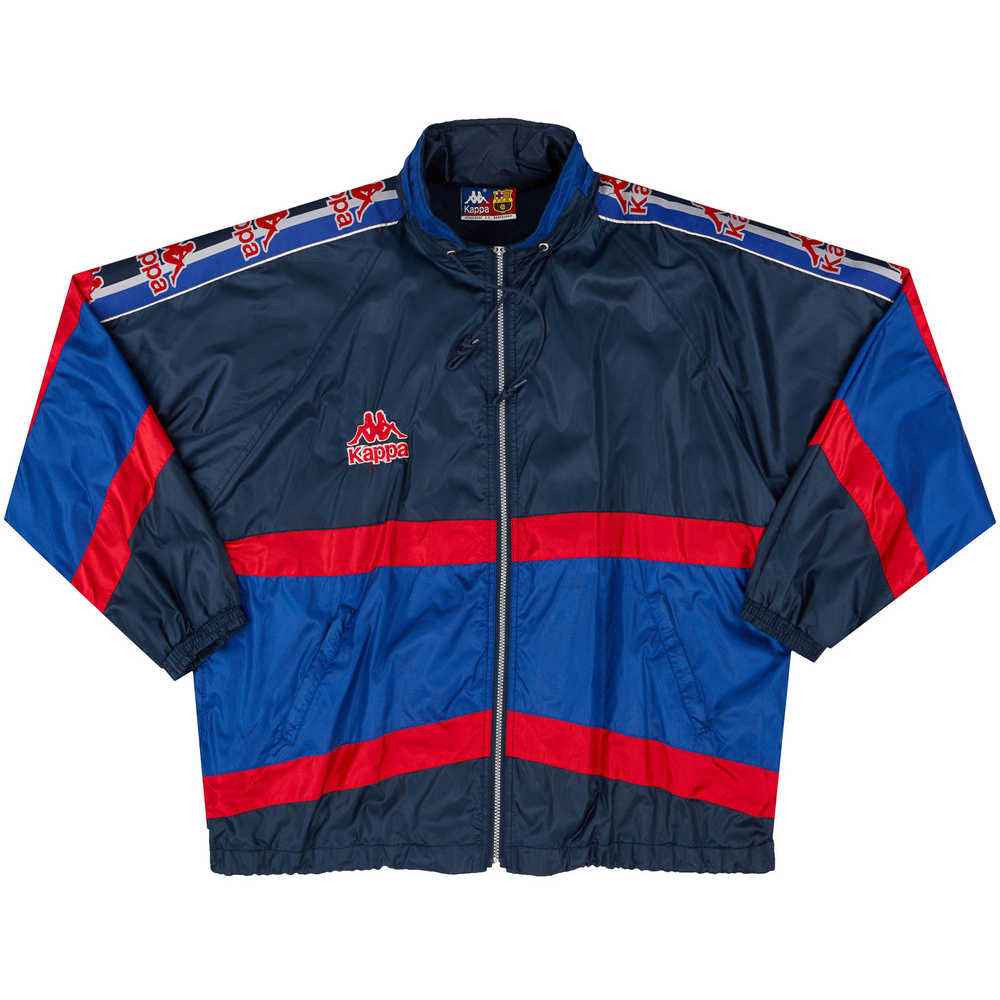 1995-97 Barcelona Kappa Training Jacket (Excellent) XL