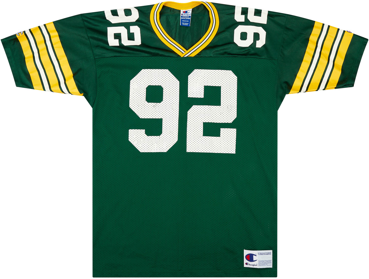 2008-11 GREEN BAY PACKERS WOODSON #21 REEBOK ON FIELD JERSEY (HOME