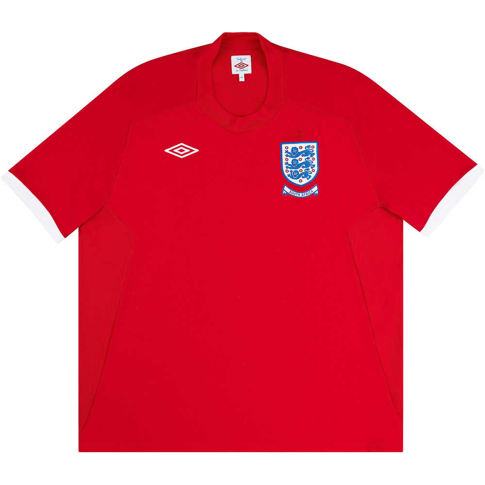 2010-11 England 'South Africa' Away Shirt (Very Good) XXL