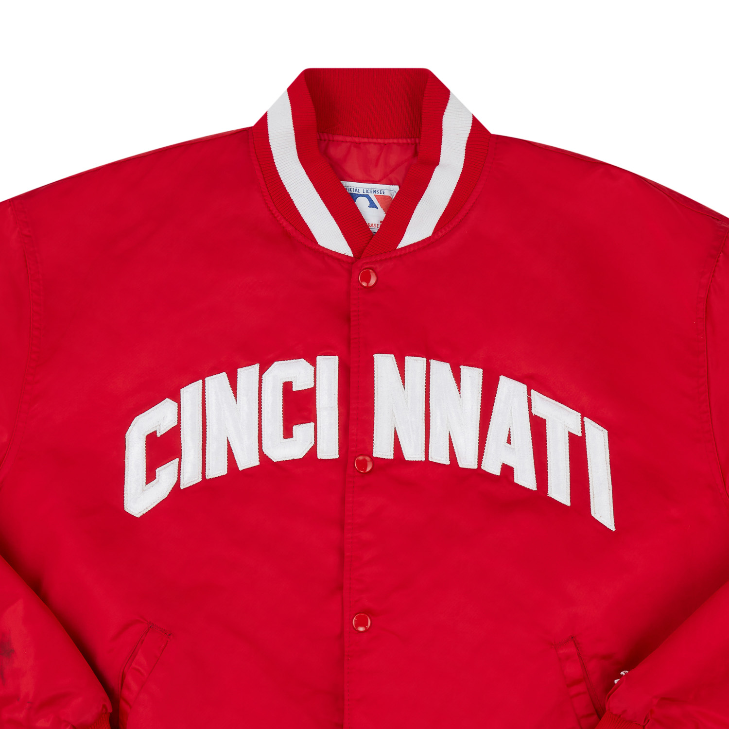 L) Vintage Starter Cincinnati Reds Jersey