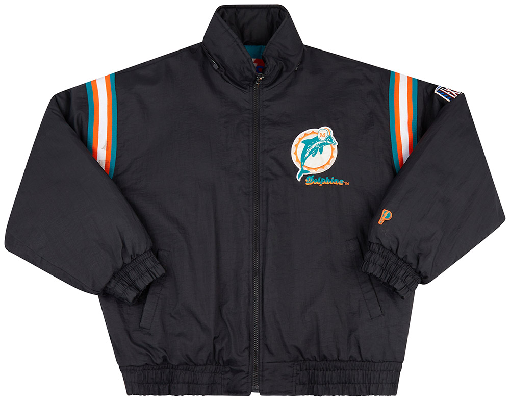 1990's Miami Dolphins Pro Player Rain Coat (Very Good) L