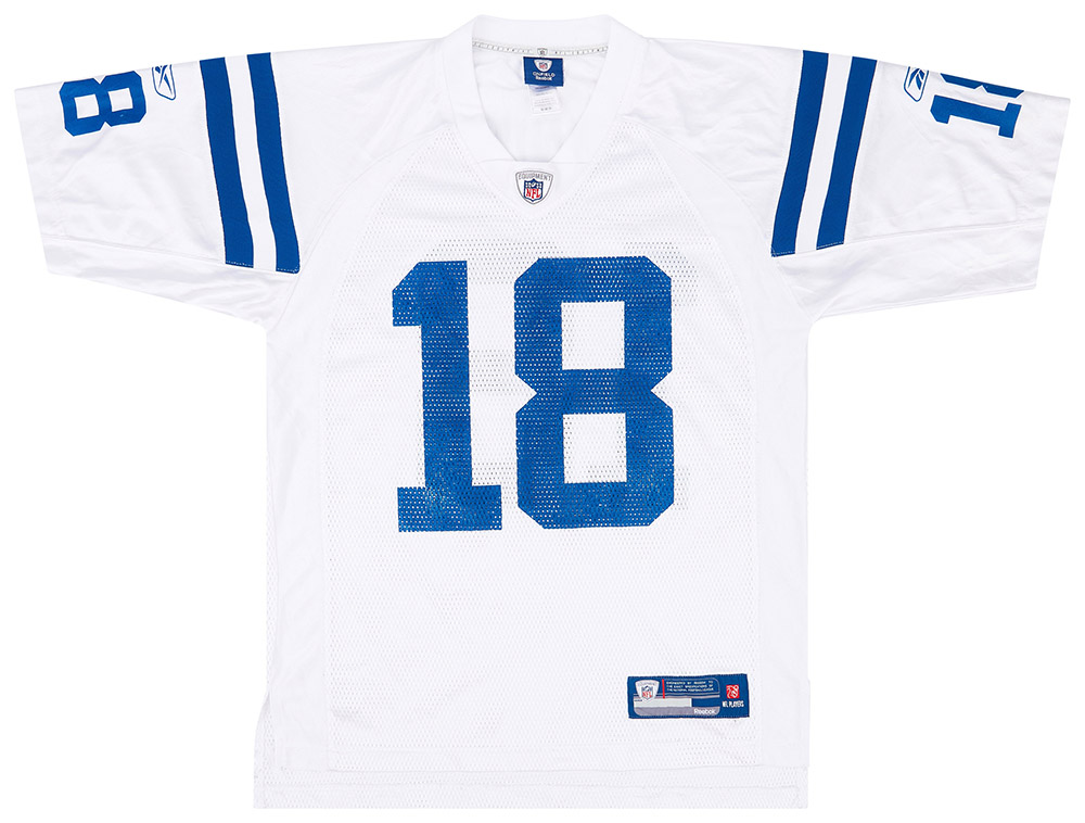 Mitchell & Ness Men's Peyton Manning White Indianapolis Colts Legacy Replica Jersey