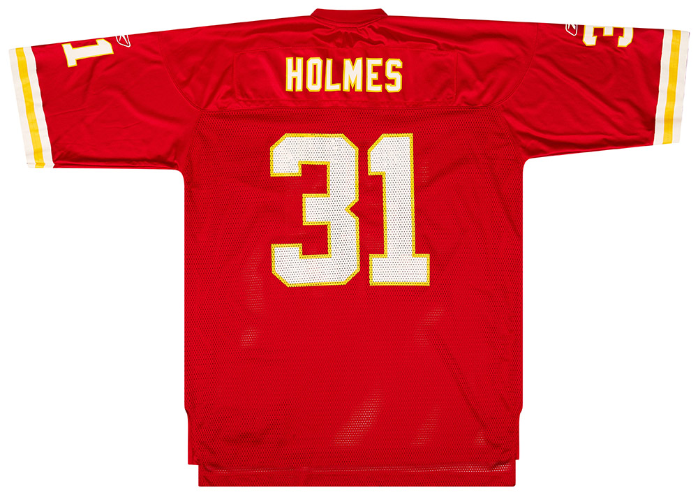 2005-06 Kansas City Chiefs Holmes #31 Reebok On Field Home Jersey  (Excellent) XXL