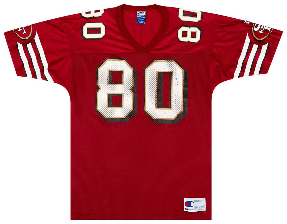 1991 SAN FRANCISCO 49ERS #80 CAMPRI TEAMLINE JERSEY XL - Classic American  Sports