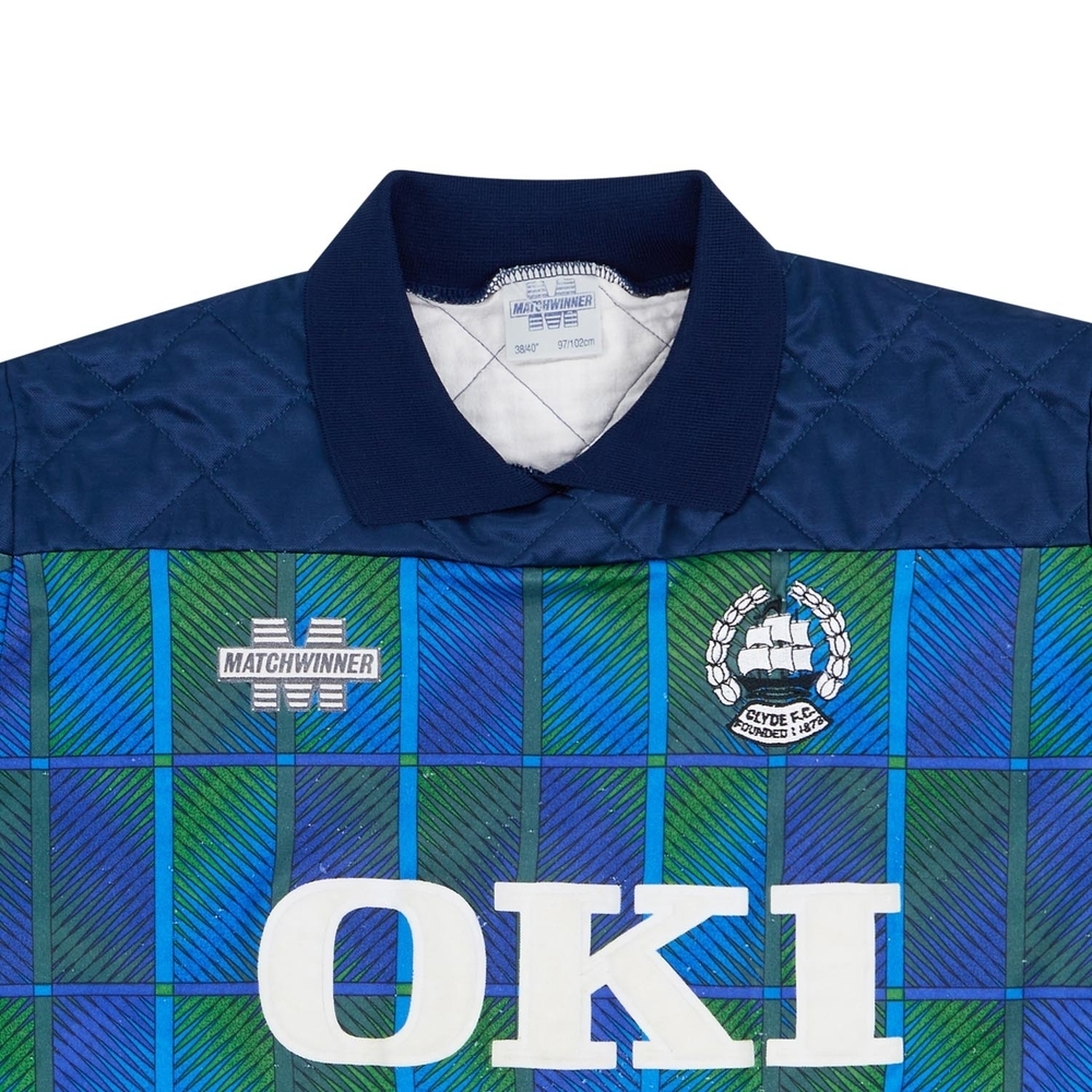 1993-94 Clyde GK Shirt #1 (Excellent) M