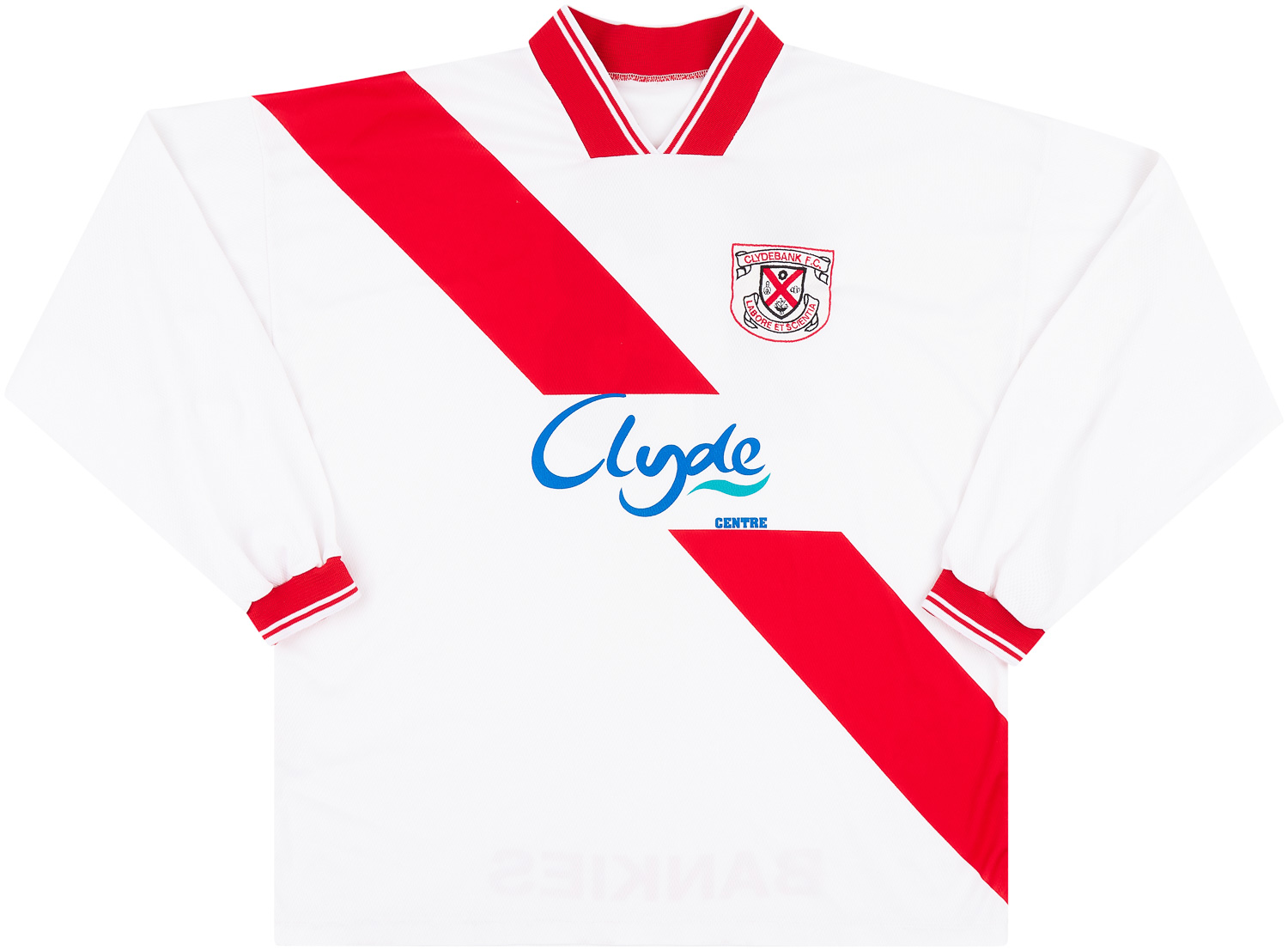 2003-04 Clydebank Match Issue Away Shirt #13