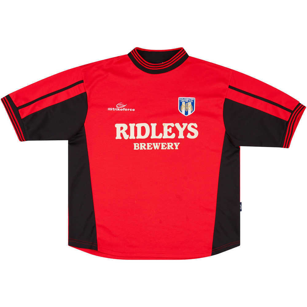 2001-02 Colchester Away Shirt (Very Good) L