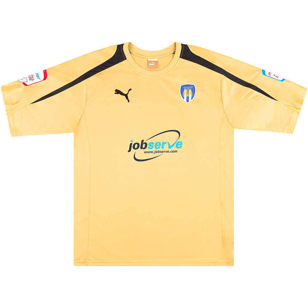 2012-13 Colchester Match Issue Away Shirt Thompson #40