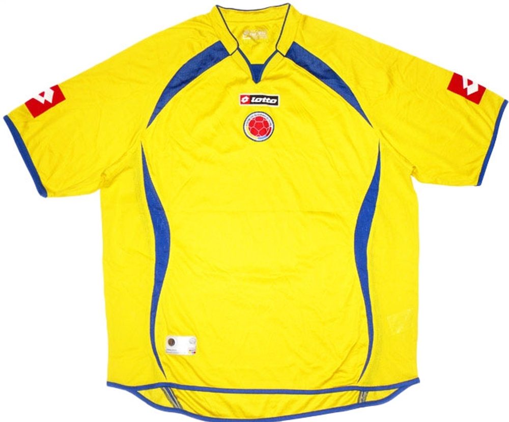2006-07 Colombia Home Shirt (Excellent) S-Colombia
