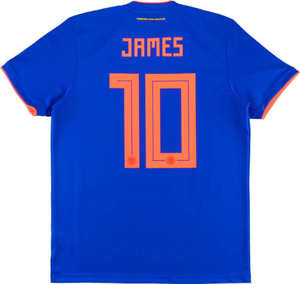 2018-19 Colombia Away Shirt James #10 (Very Good) S