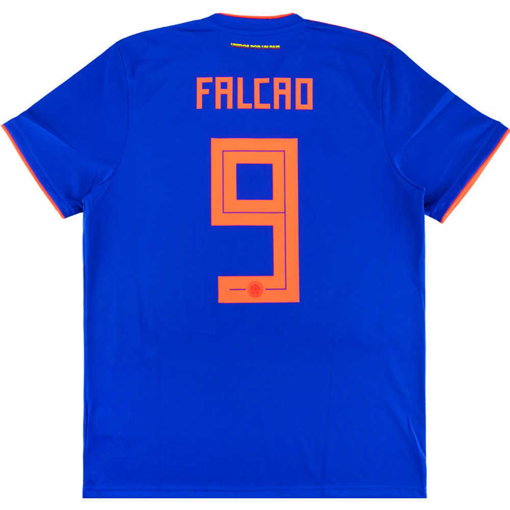 2018-19 Colombia Away Shirt Falcao #9 (Excellent) M
