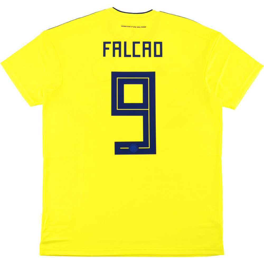 2018-19 Colombia Home Shirt Falcao #9 (Excellent) S