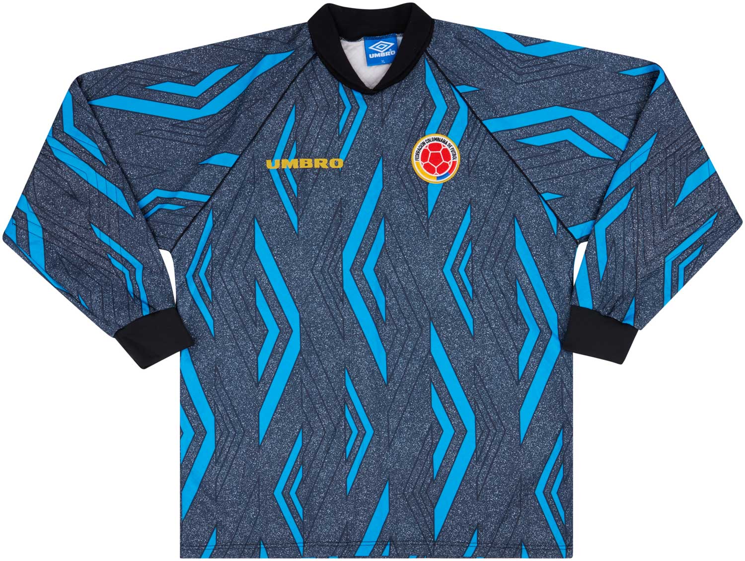 1994 Colombia Match Issue GK Shirt #12 (Mondragón) v N. Republic of Ireland
