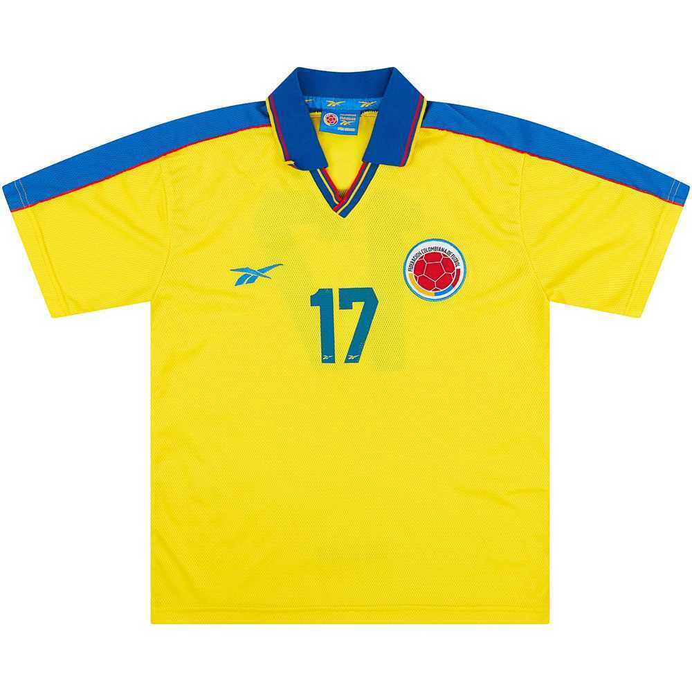 1998-01 Colombia Match Issue Home Shirt #17