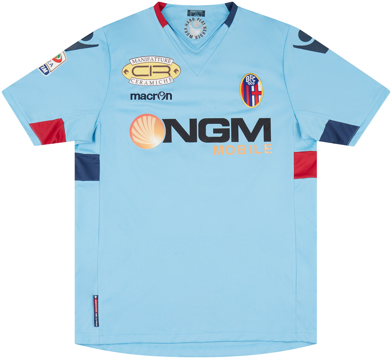 Football teams shirt and kits fan: Bologna 2012-13 Macron Font