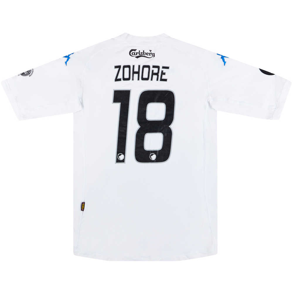 2011-12 FC Copenhagen Match Issue Home Shirt Zohore #18