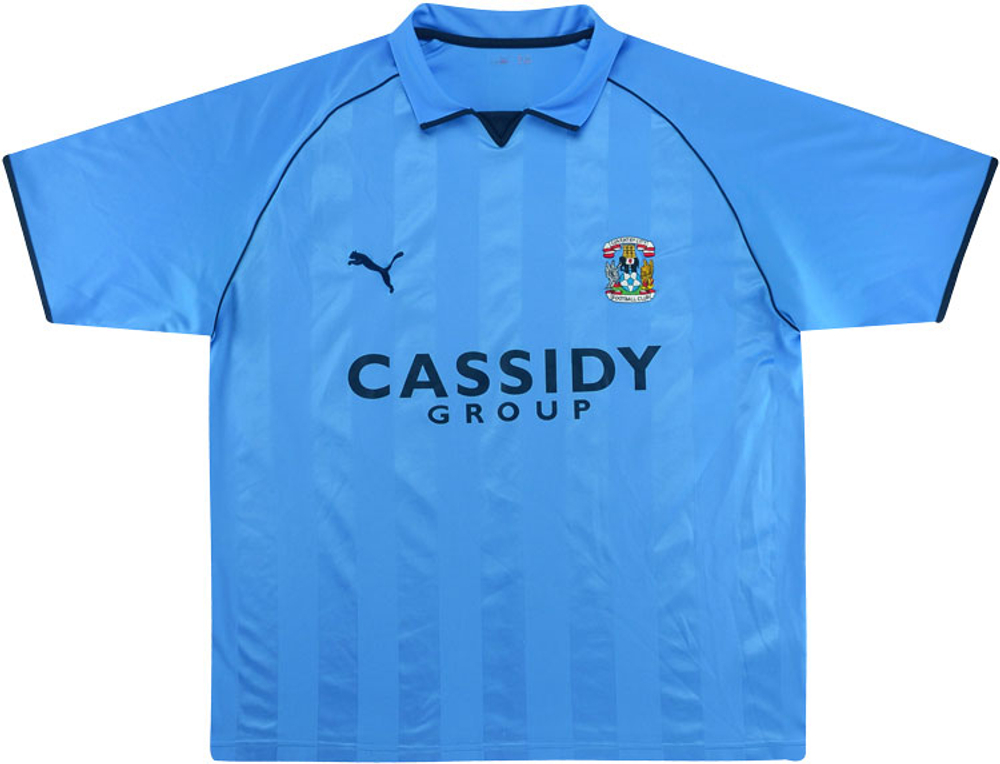 2006-07 Coventry Home Shirt (Excellent) XL-Coventry New Products