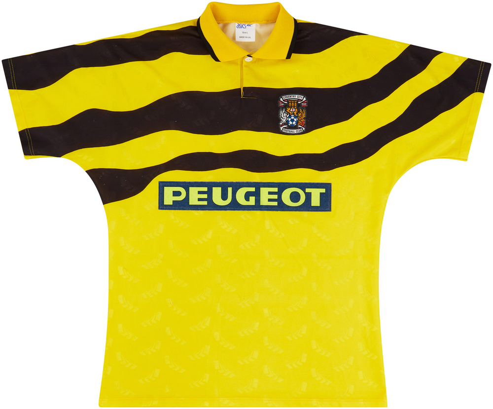 1991-92 Coventry Away Shirt (Very Good) L-Specials Coventry New In Classic New Products