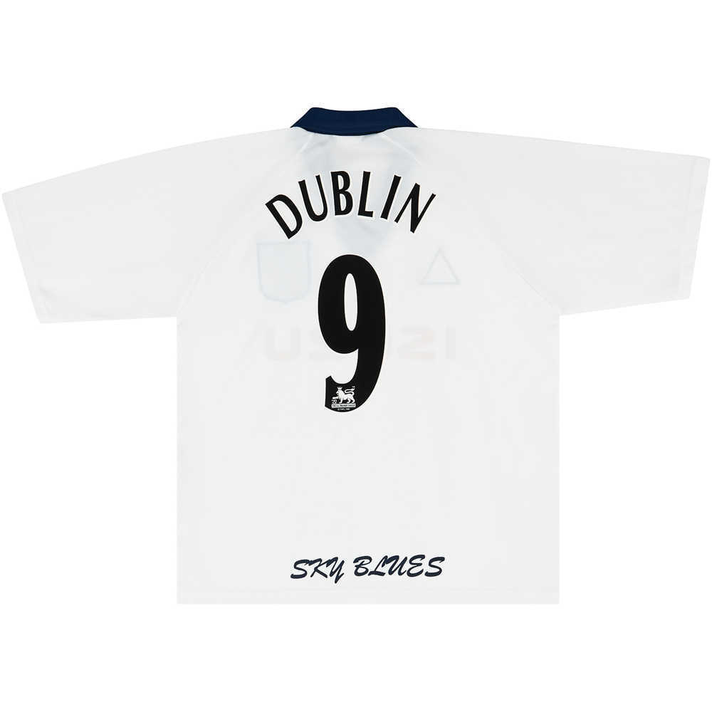 1997-98 Coventry Away Shirt Dublin #9 (Very Good) L