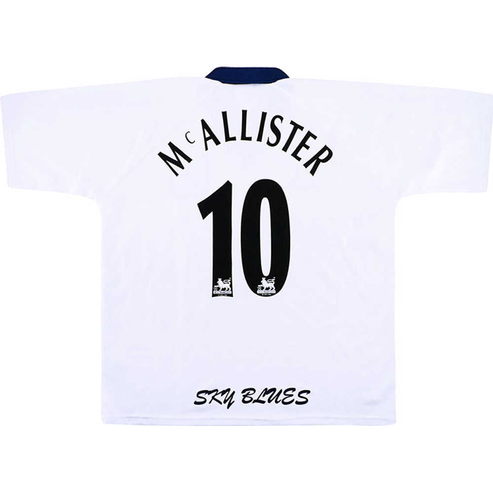 1997-98 Coventry Away Shirt McAllister #10 (Excellent) XL