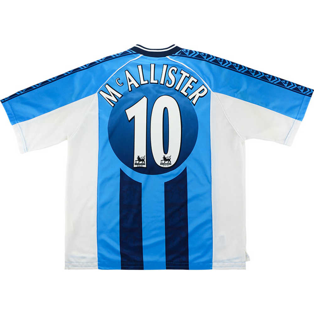1998-99 Coventry Home Shirt McAllister #10 (Excellent) XL