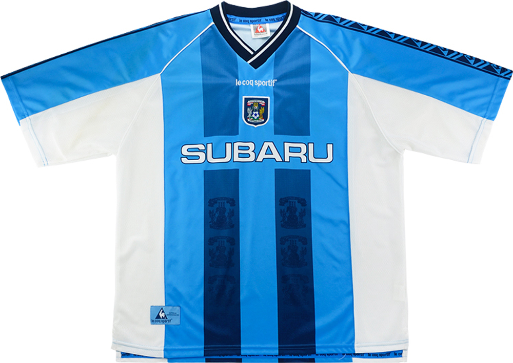 1998-99 Coventry Home Shirt McAllister #10 (Excellent) XL-Specials Names & Numbers Coventry Cult Heroes