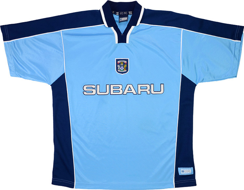 1999-00 Coventry Home Shirt Keane #7 (Excellent) XL