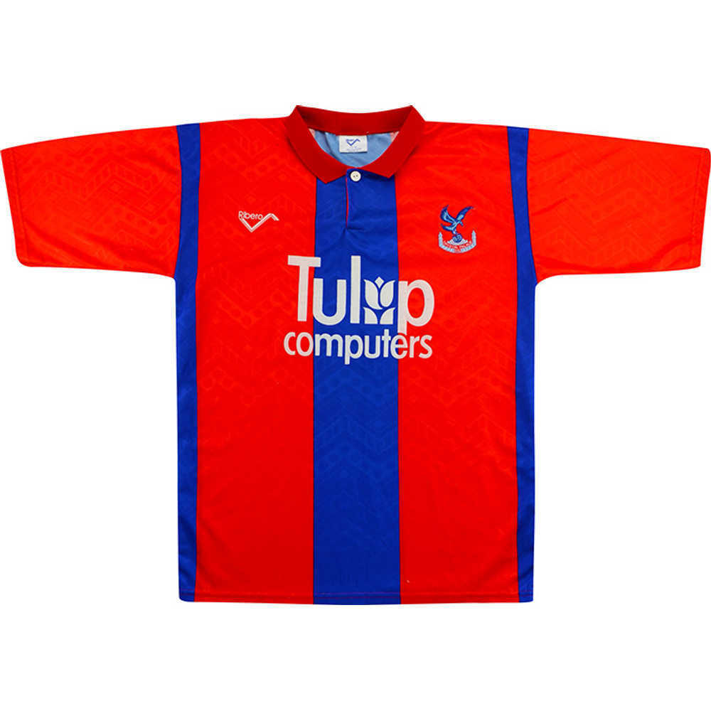 1992-93 Crystal Palace Home Shirt (Excellent) M