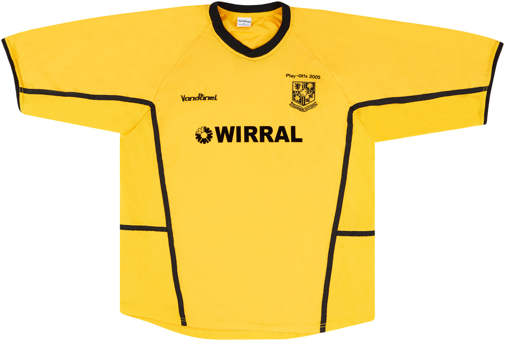 2004-05 Tranmere Rovers 'Play-Offs 2005' Away Shirt *Mint* L
