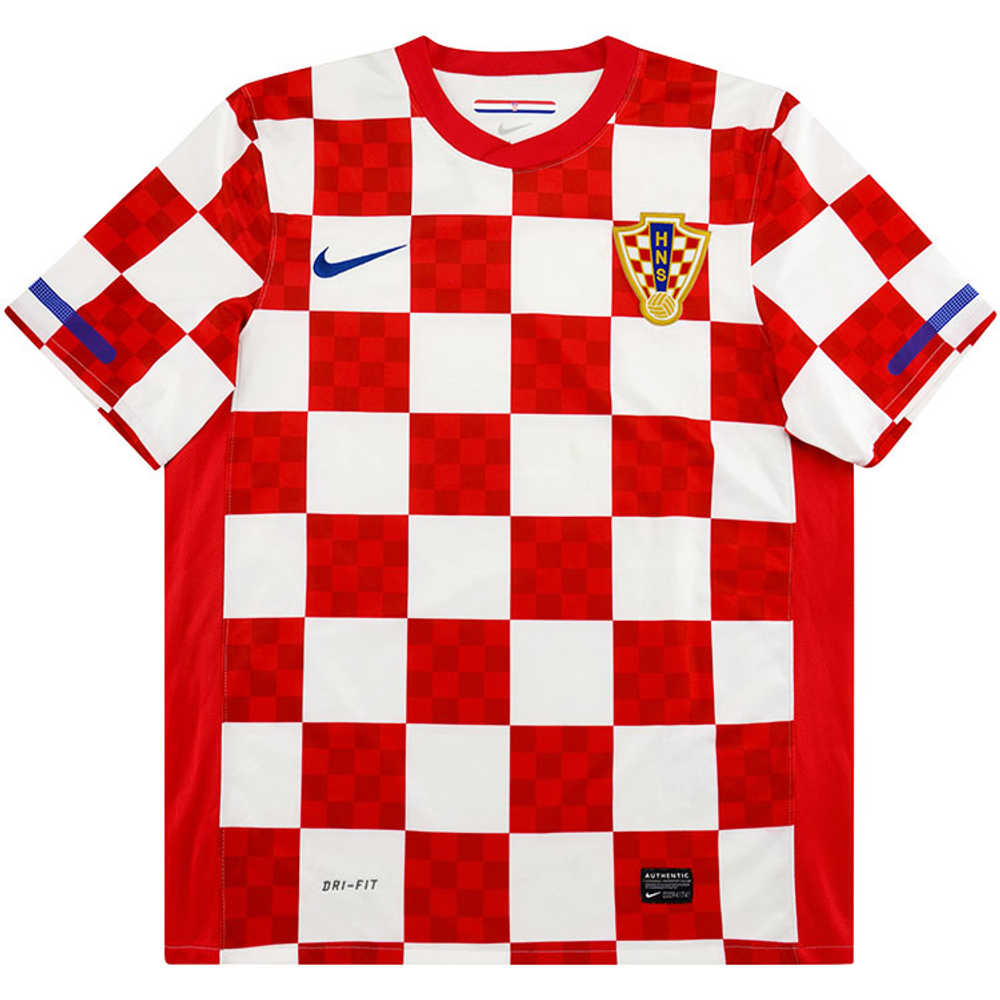 2010-12 Croatia Home Shirt (Excellent) XXL