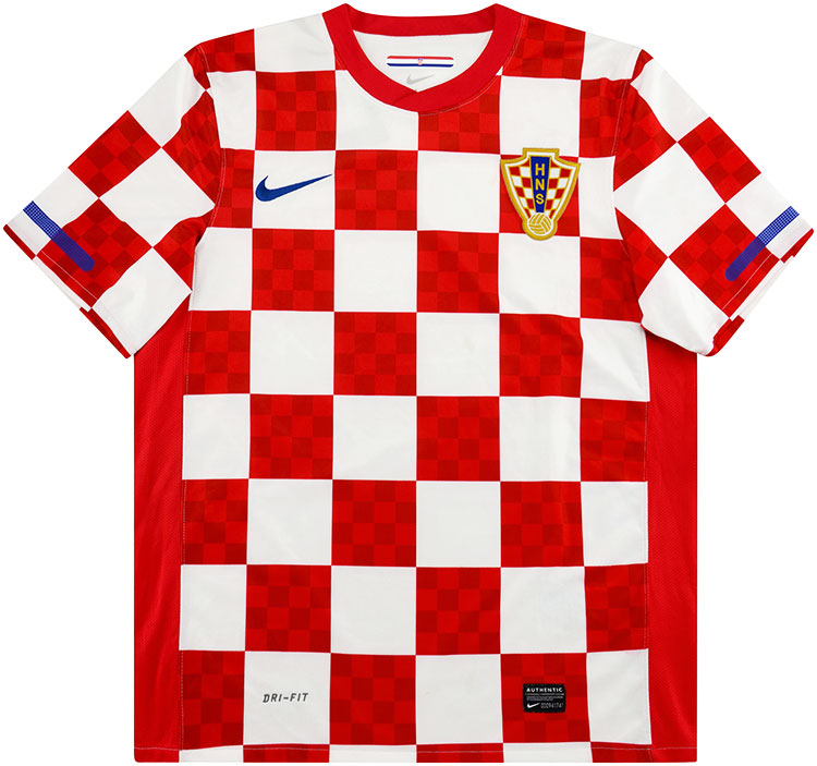 2010-12 Croatia Home Shirt - 8/10 - ()