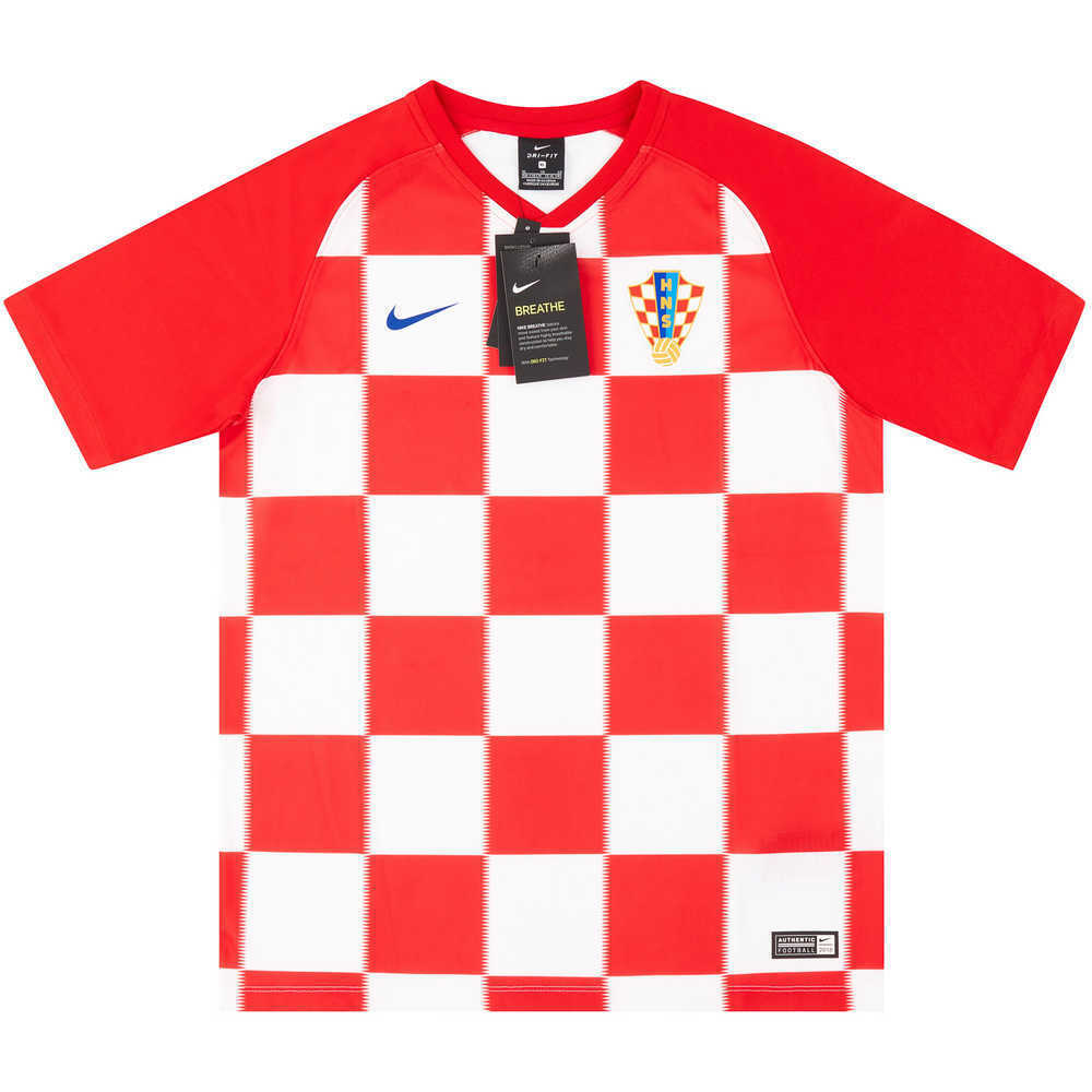 2018-19 Croatia Basic Home Shirt *w/Tags* XL.Boys 