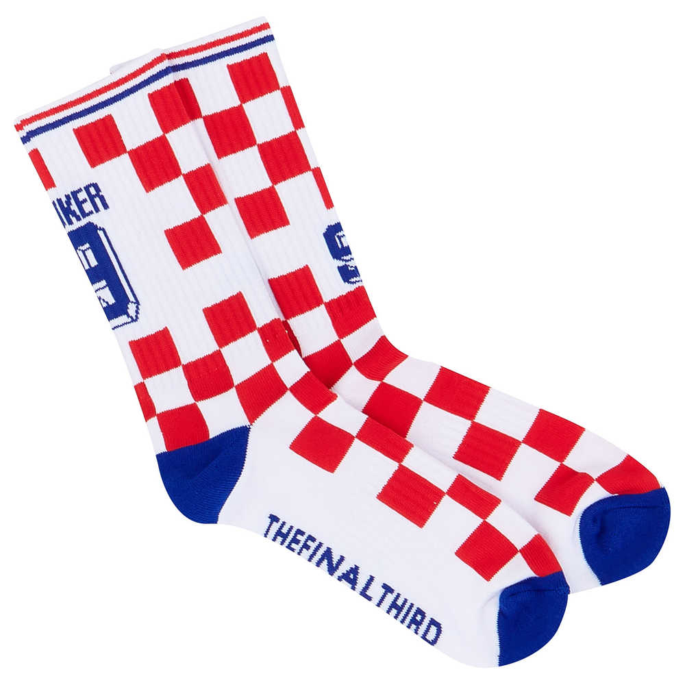 1996-98 Croatia Šuker #9 Home Crew Socks *BNIB*