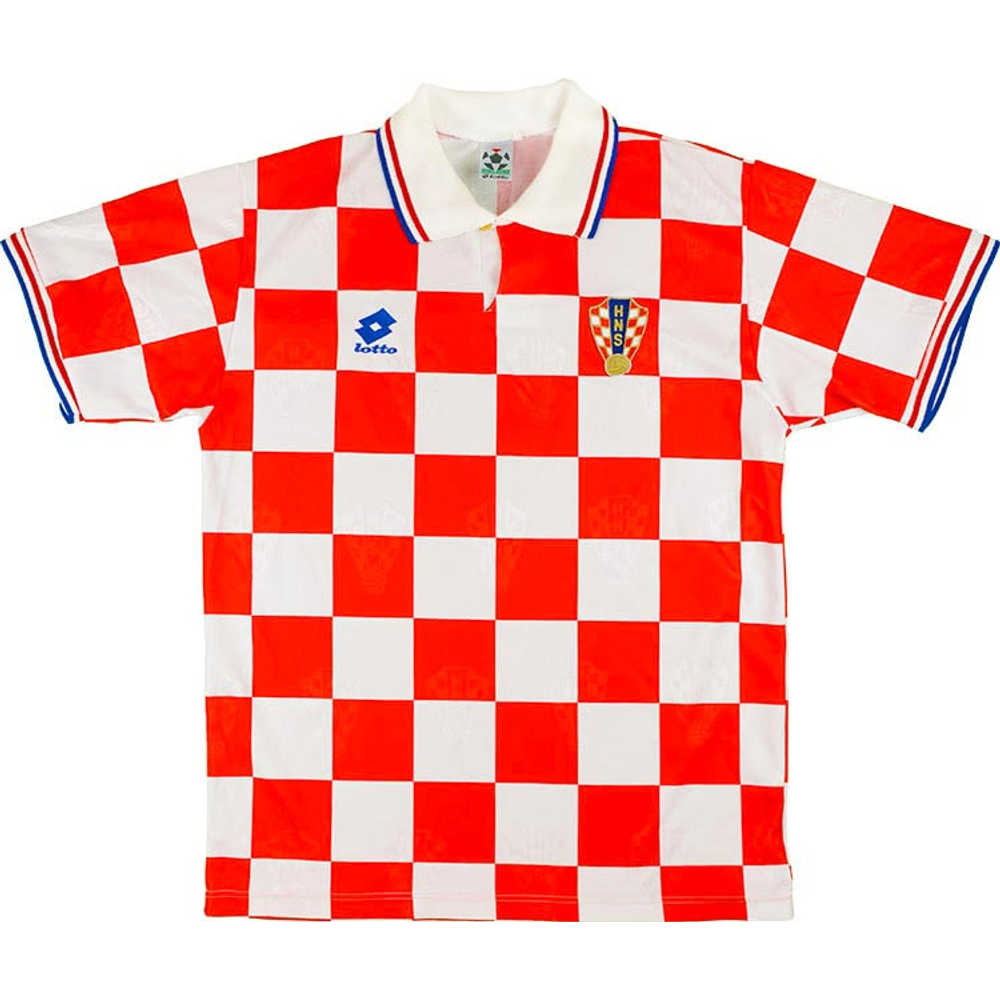 1996-98 Croatia Home Shirt (Very Good) XL