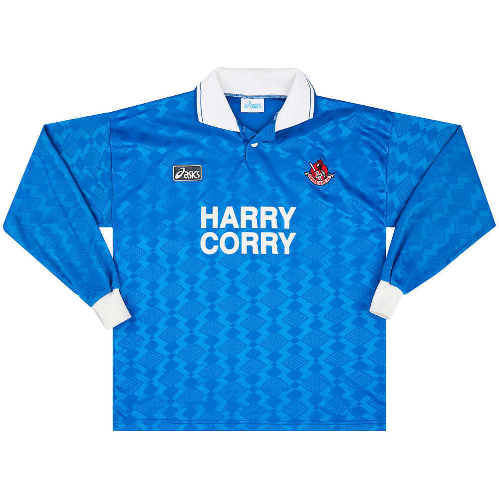 1994-96 Crusaders Match Issue Away L/S Shirt #5