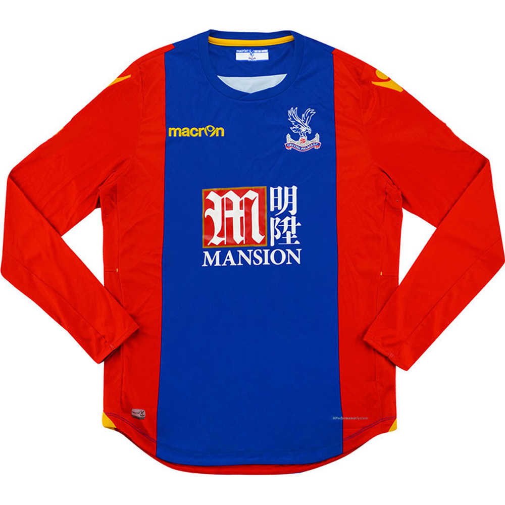 2016-17 Crystal Palace Home L/S Shirt (Excellent) XXL
