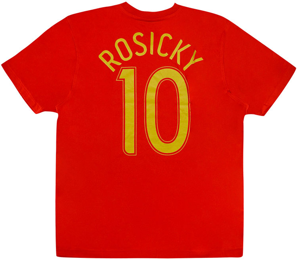 2006-08 Czech Republic Nike Tee Rosicky #10 *BNIB*