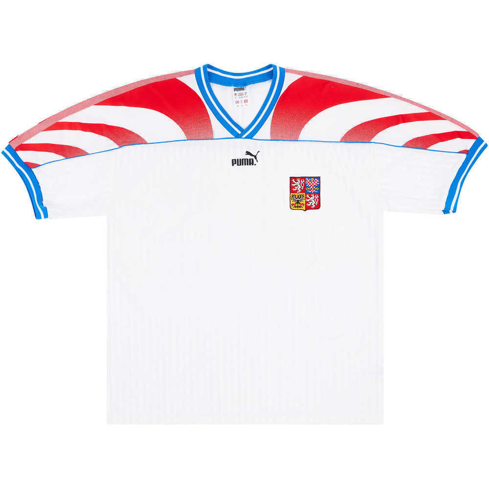 1995-96 Czech Republic Away Shirt (Excellent) XL